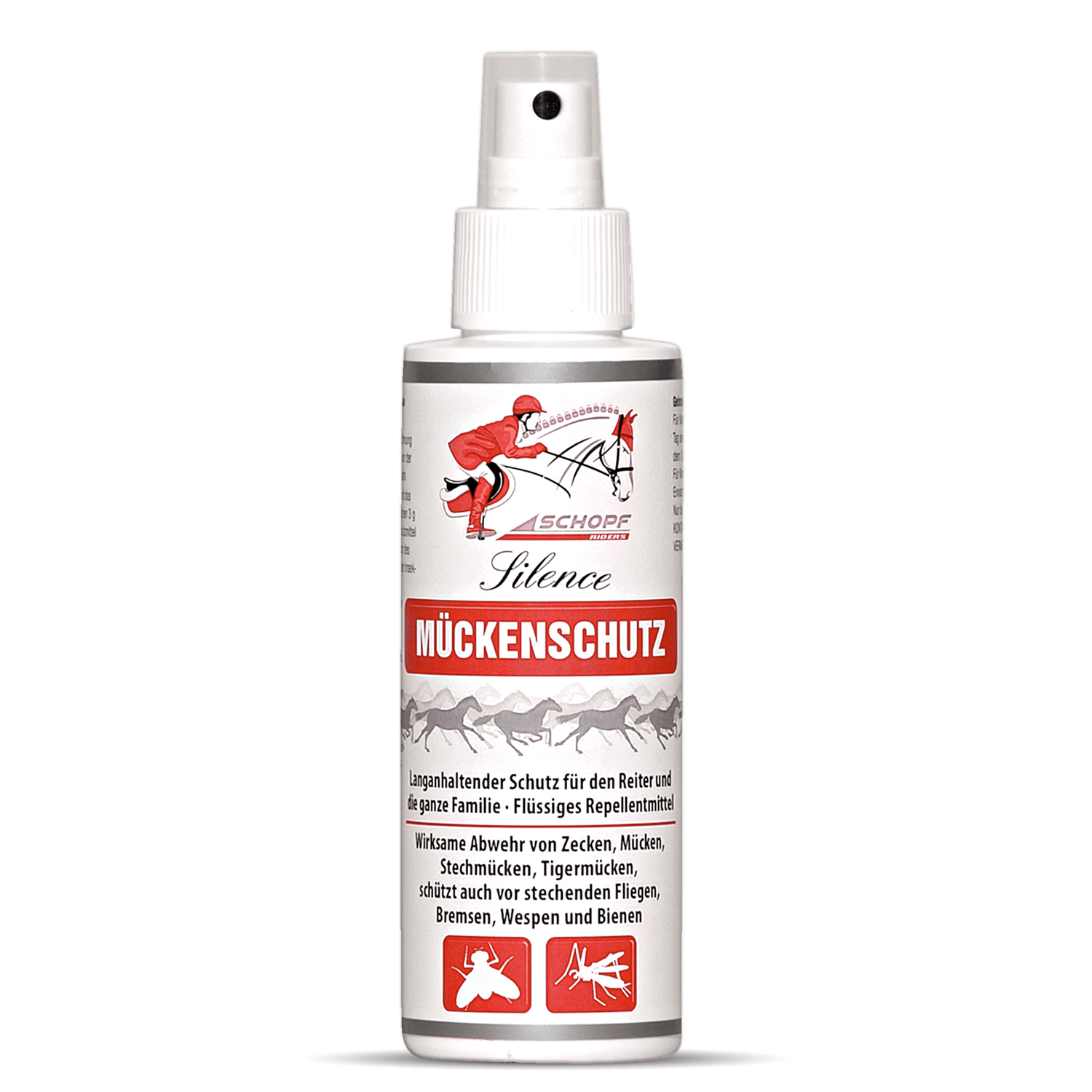 Effektives Mückenschutz-Spray für Reiter - Silberkraft