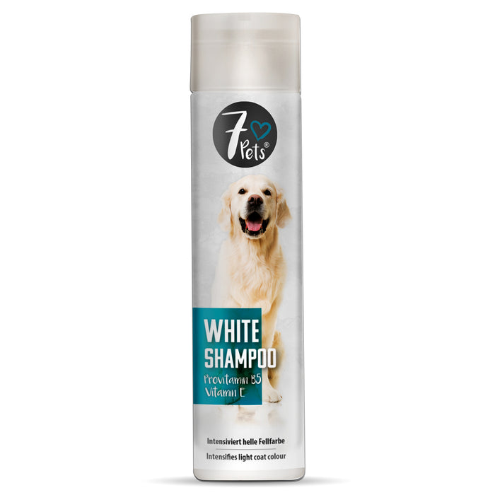 White Shampoo - Hundeshampoo für helles Fell - Silberkraft