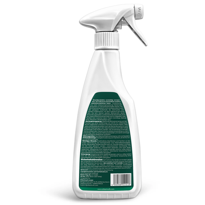 Anti Bettwanzen Spray - Bettwanzenspray - Silberkraft