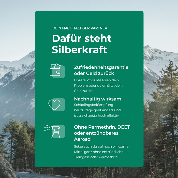 Raubmilben gegen Spinnmilben an Grünpflanzen - Silberkraft