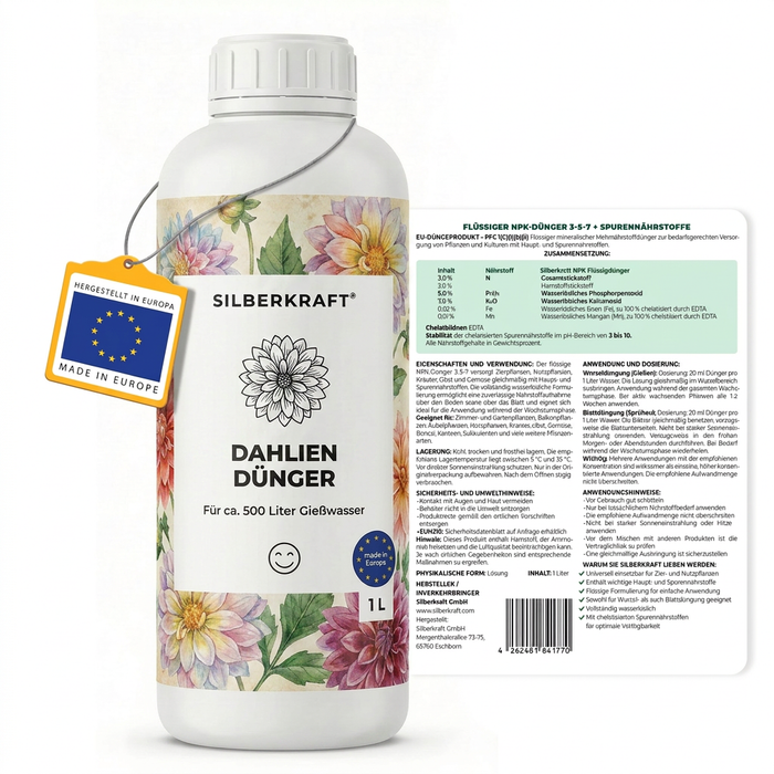Dahlien-Dünger - back