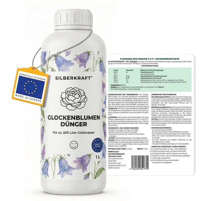 Glockenblumen-Dünger - back