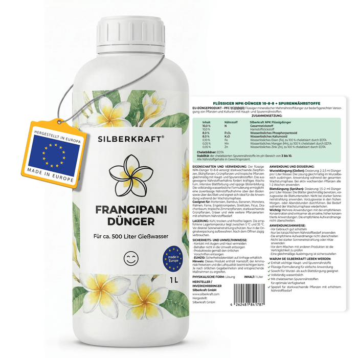Frangipani-Dünger - Silberkraft
