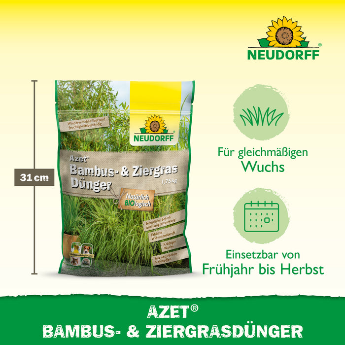 Neudorff Azet Bambus- & Ziergras Dünger - Silberkraft