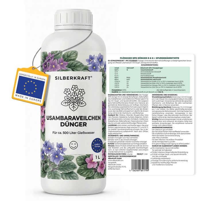 Usambaraveilchen-Dünger - Silberkraft