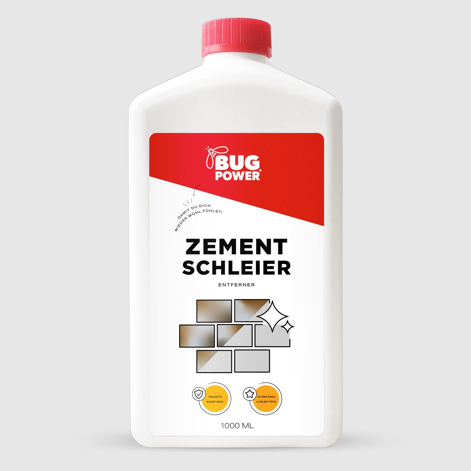 Zementschleier Entferner - gegen Zement-, Mörtelreste und andere hartnäckige Verschmutzungen. Zementreste von fliesen entfernen - Zementreste von fliesen entfernen