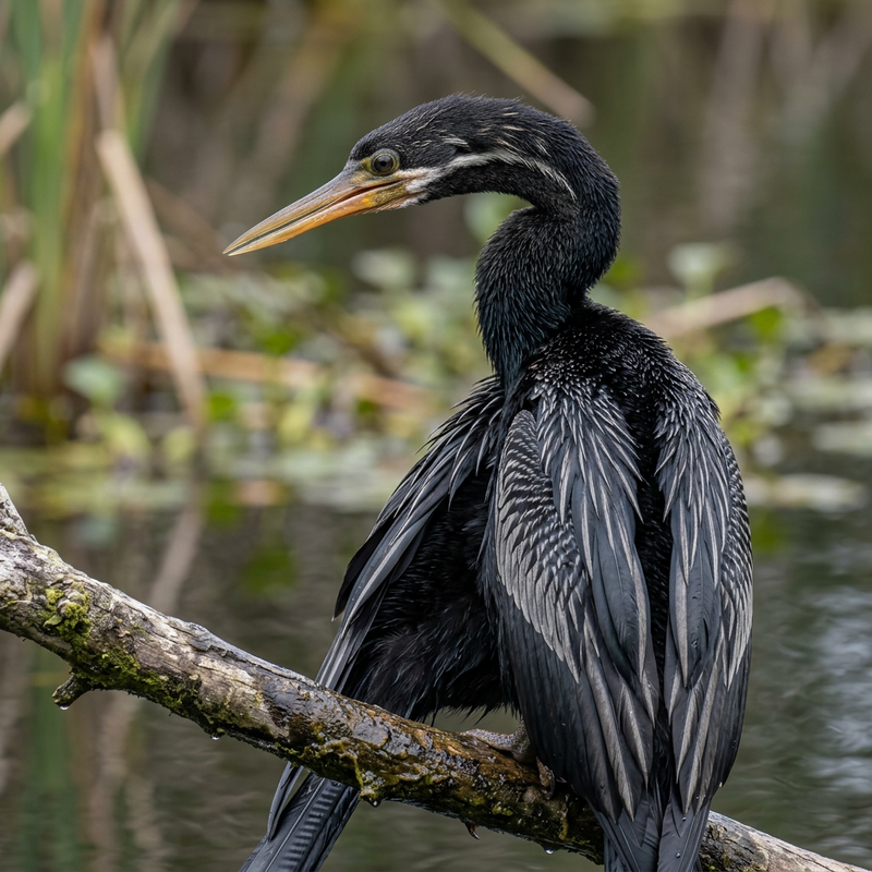 Australischer Schlangenhalsvogel