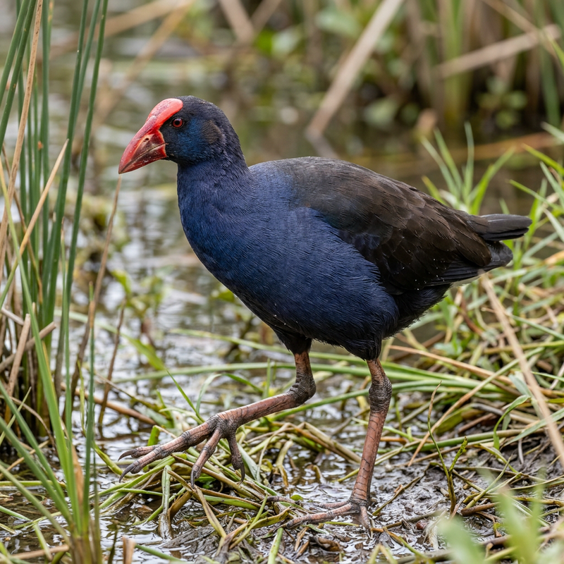 Australisches Purpurhuhn