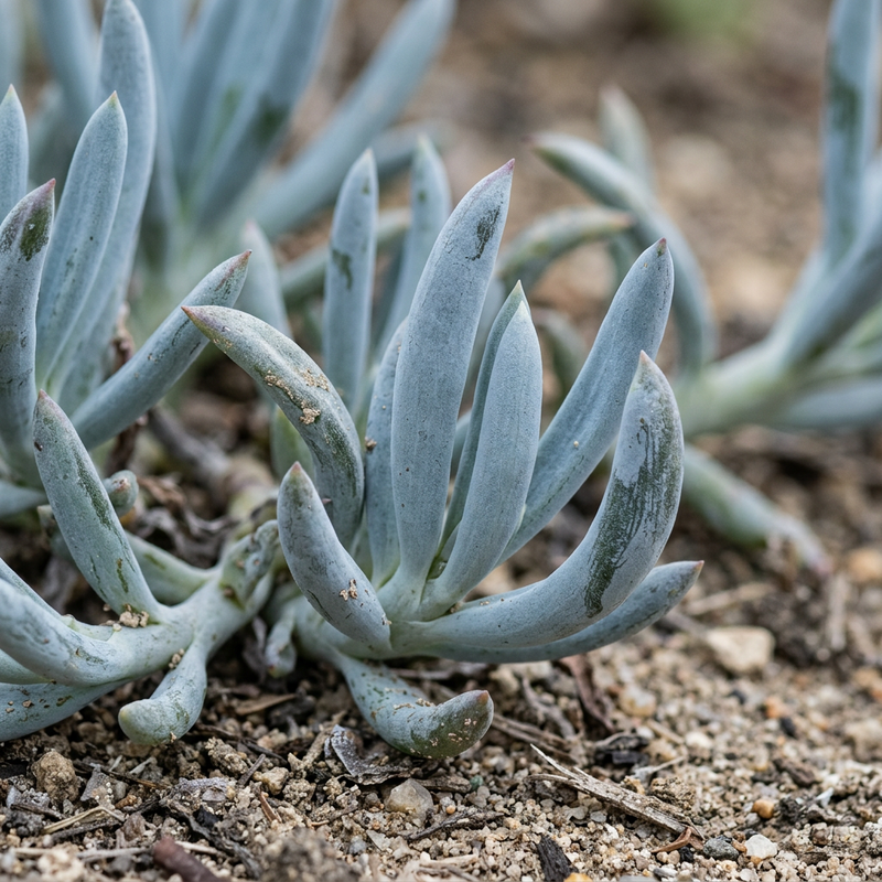 Blaue Chalksticks