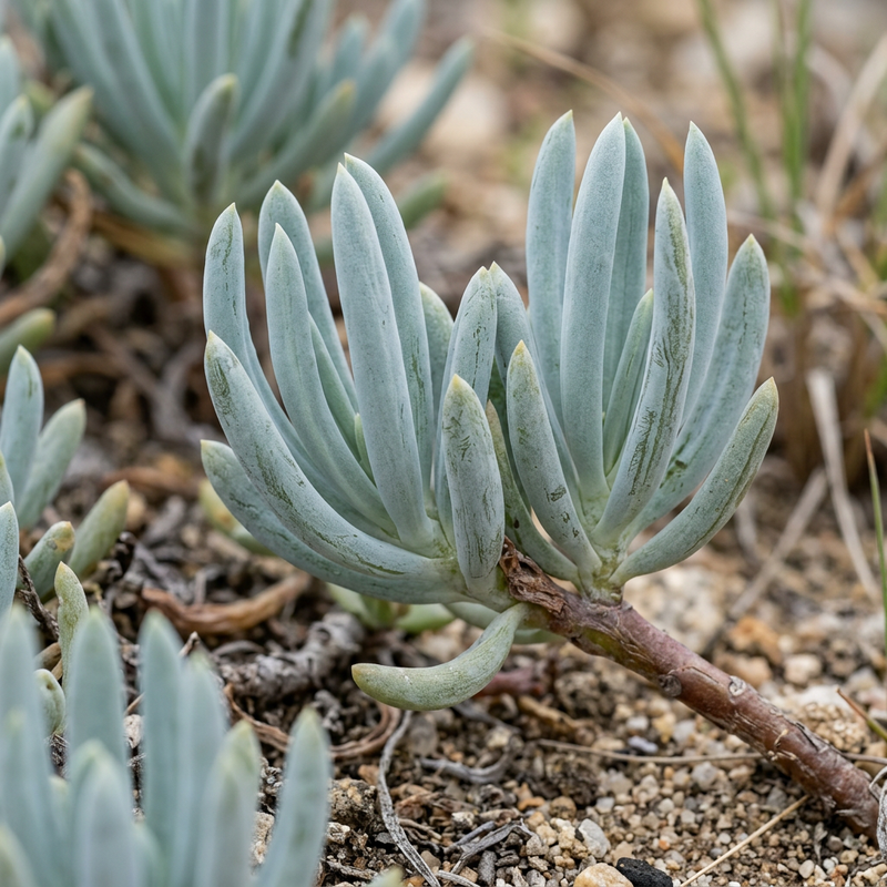 Blaue Chalksticks