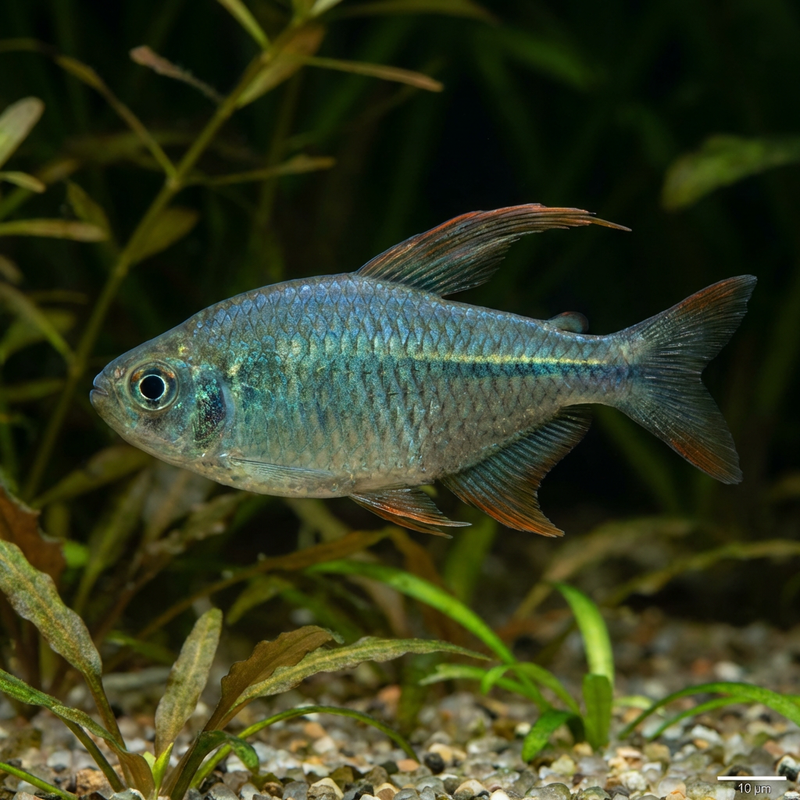 Blauer Kongosalmler