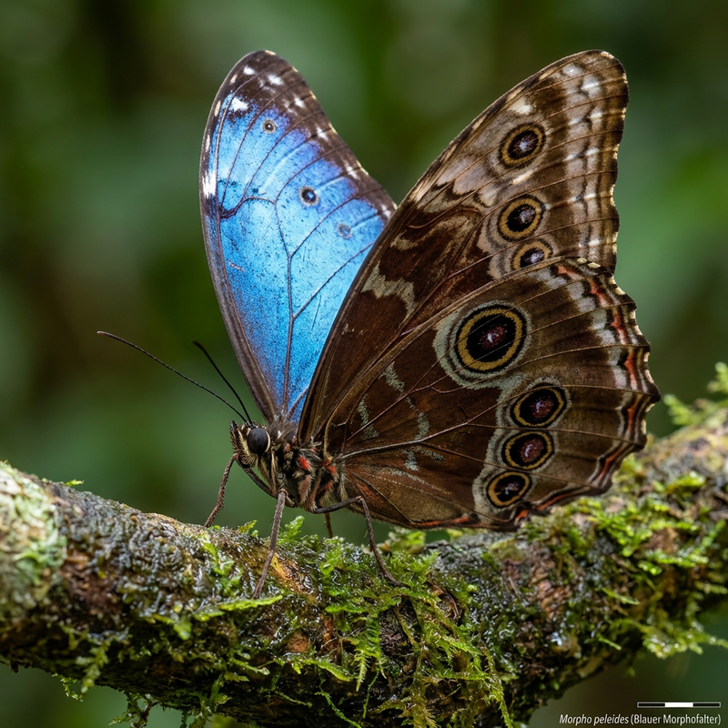 Blauer Morphofalter