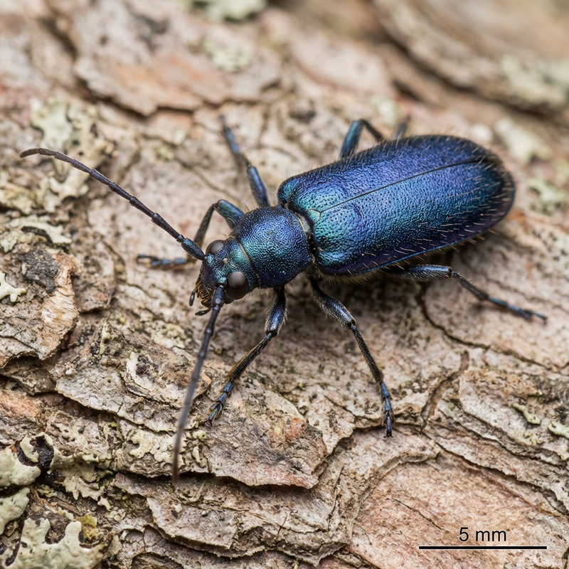 Blauer Scheibenbock