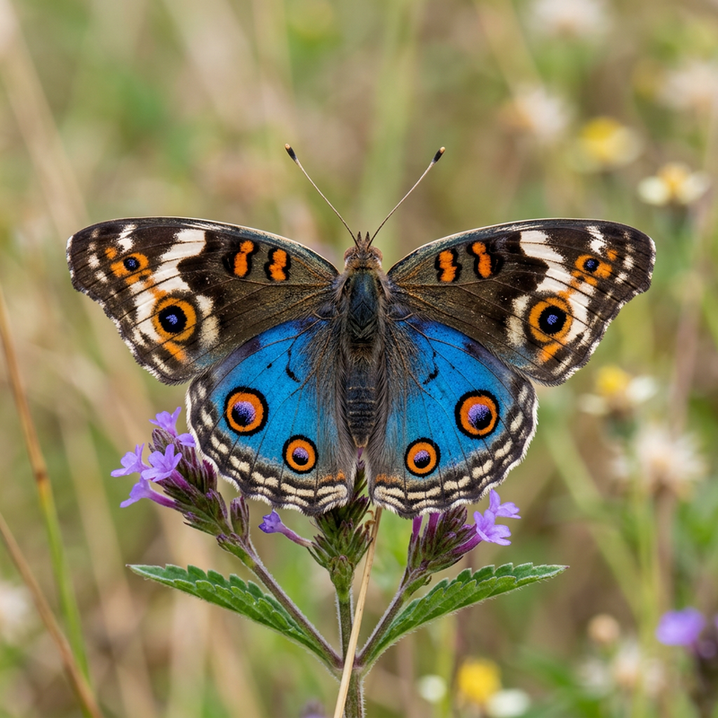 Blauer Stiefmütterchenfalter
