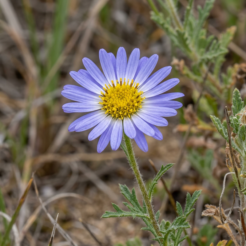 Blaues Gänseblümchen