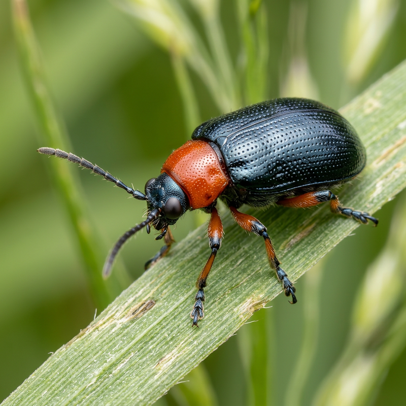 Blaues Getreidehähnchen