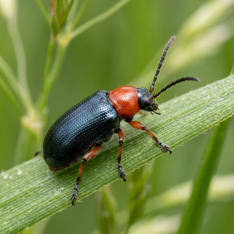 Blaues Getreidehähnchen