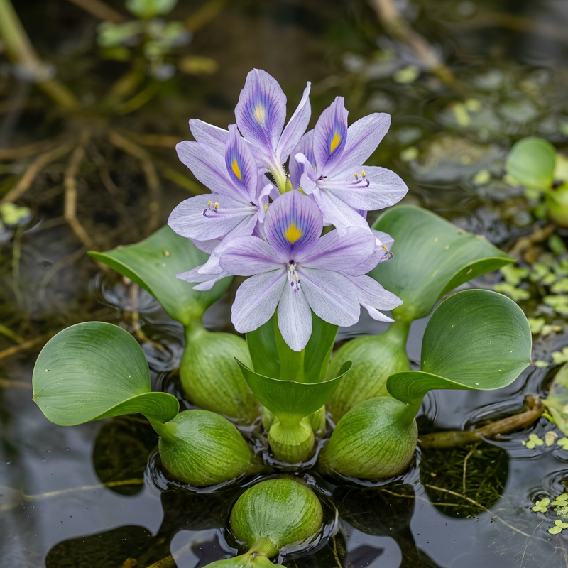 Dickstielige Wasserhyazinthe