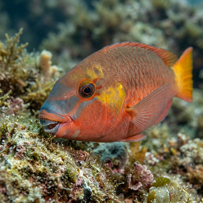Europäischer Papageifisch