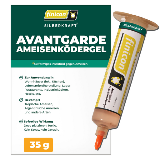 finicon Avantgarde Ameisenködergel 35 g – Profi-Ameisenköder | Silberkraft