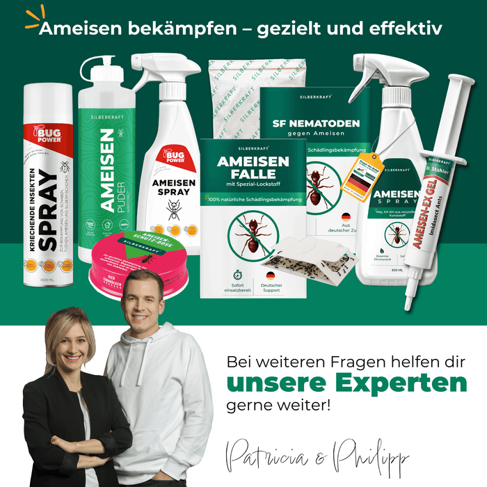 Weitere Silberkraft-Produkte gegen Ameisen – unsere Experten helfen | finicon Avantgarde Ameisenködergel