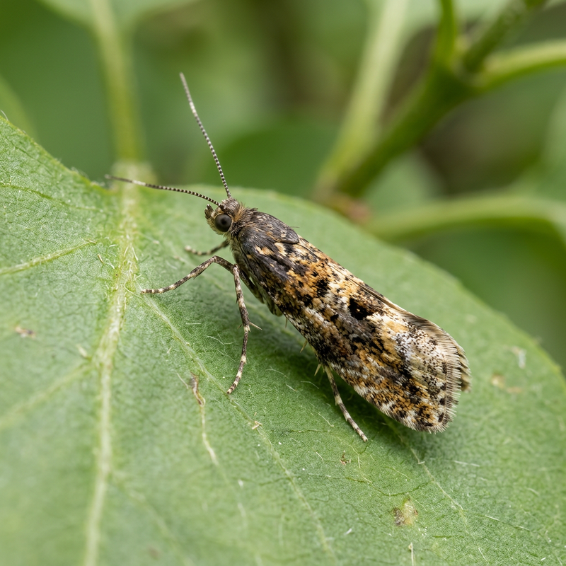 Flieder-Blattrollmotte