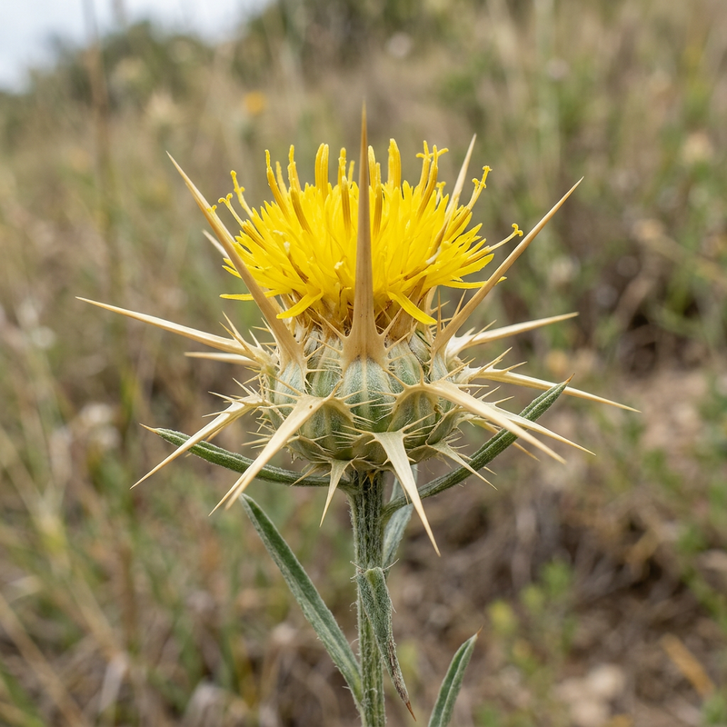 Gelbe Flockenblume