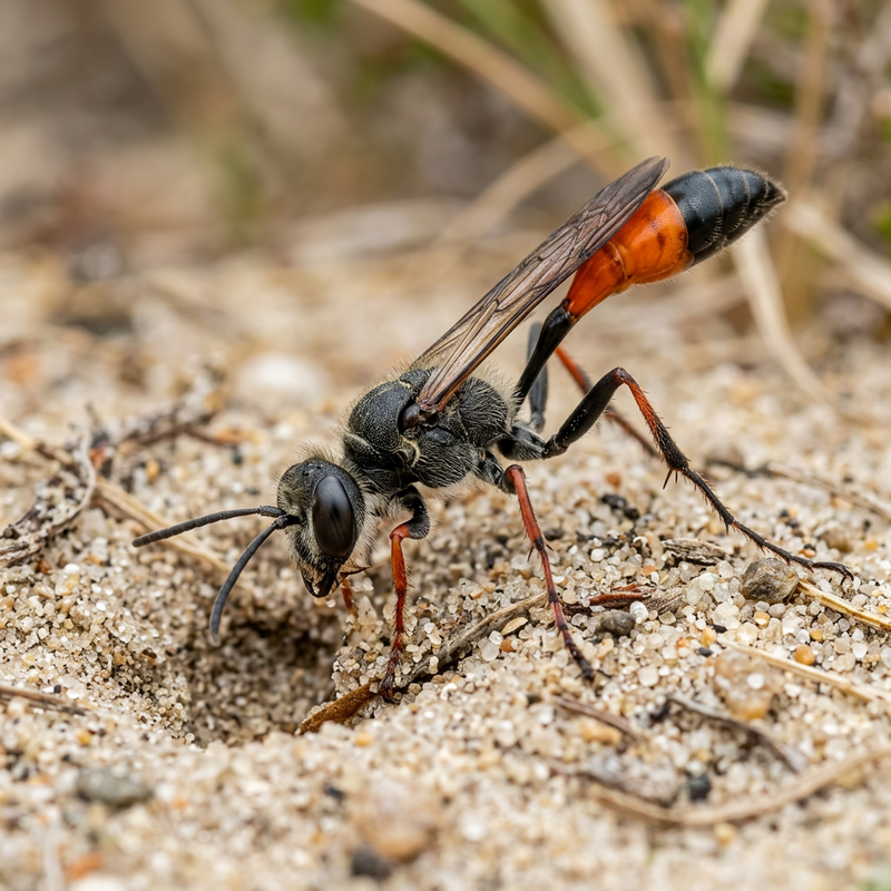 Gemeine Sandwespe