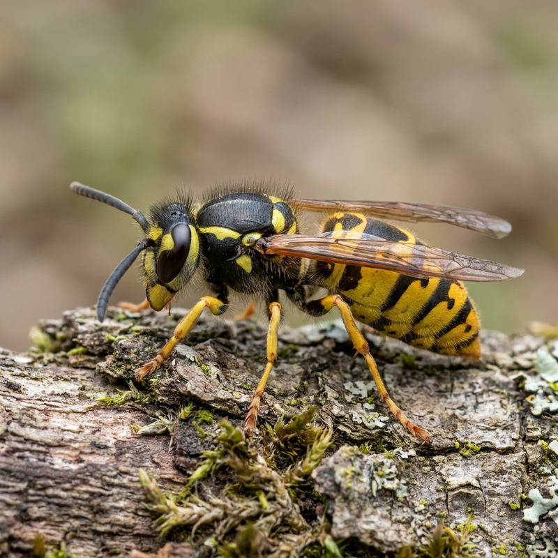 Gemeine Wespe (Gattung Vespula)