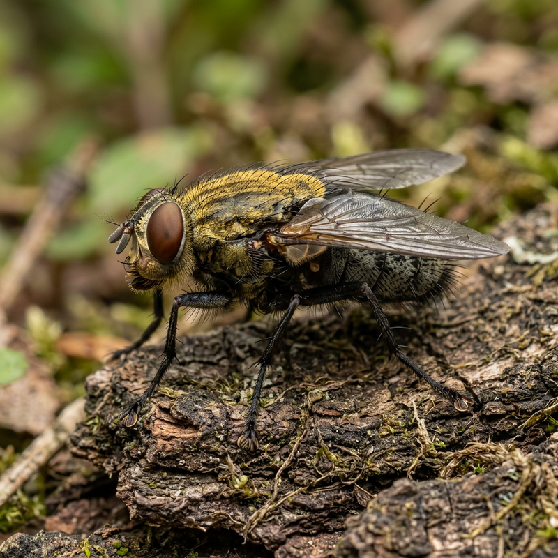 Goldfliege (Gattung Pollenia)