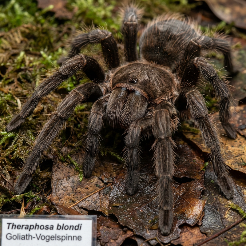 Goliath-Vogelspinne