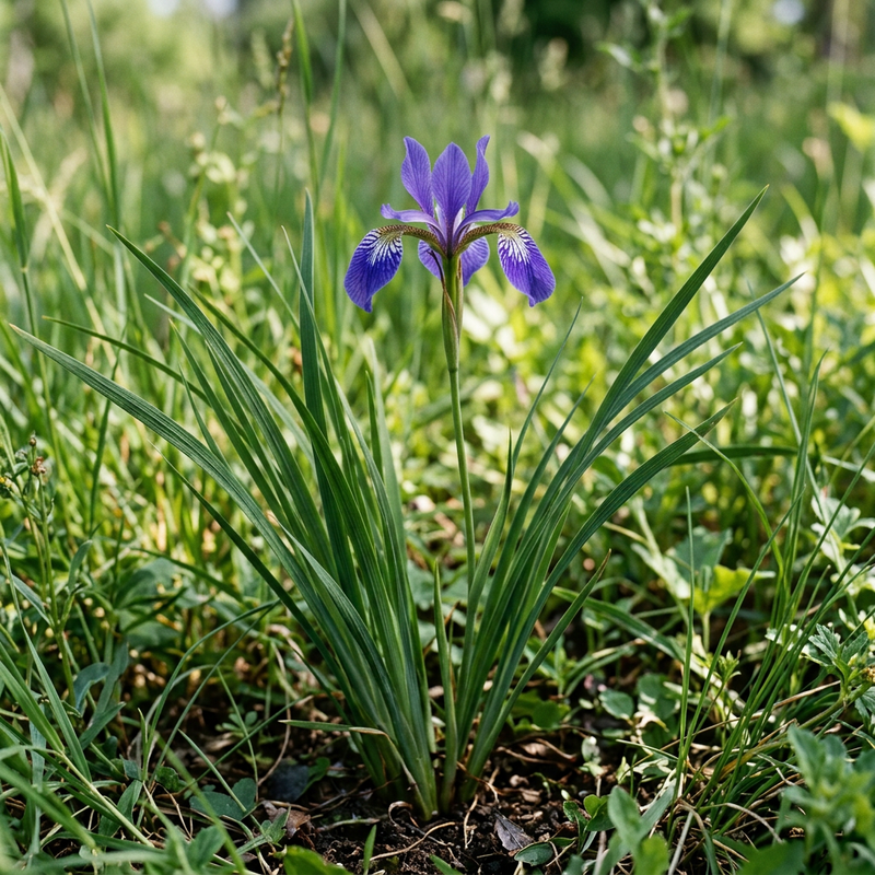 Gras-Schwertlilie