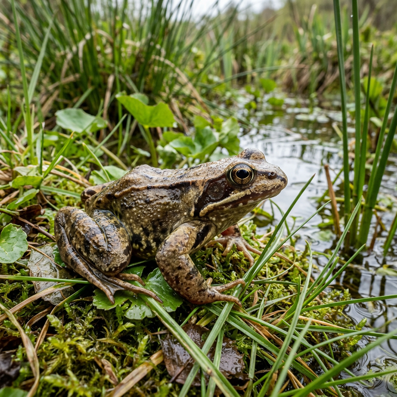 Grasfrosch