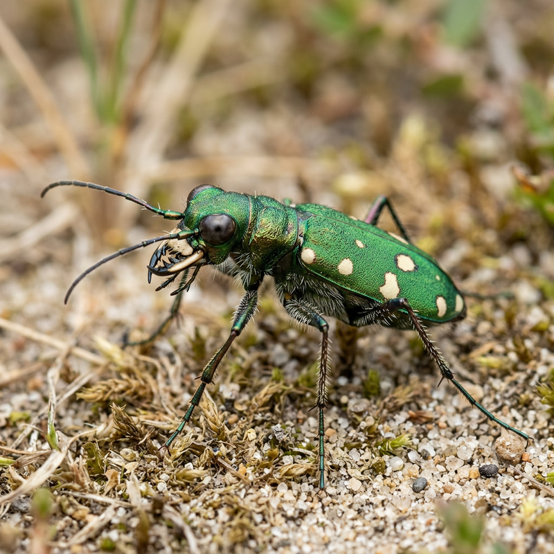 Grüner Sandlaufkäfer