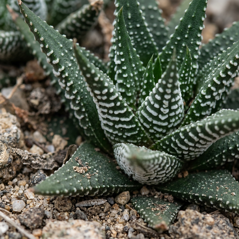 Haworthie (Haworthiopsis), KI-Illustration