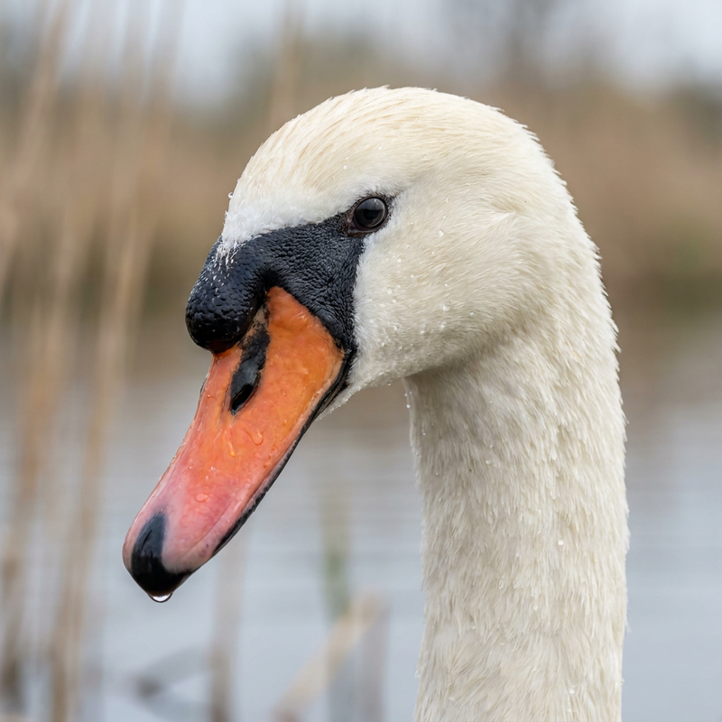 Höckerschwan
