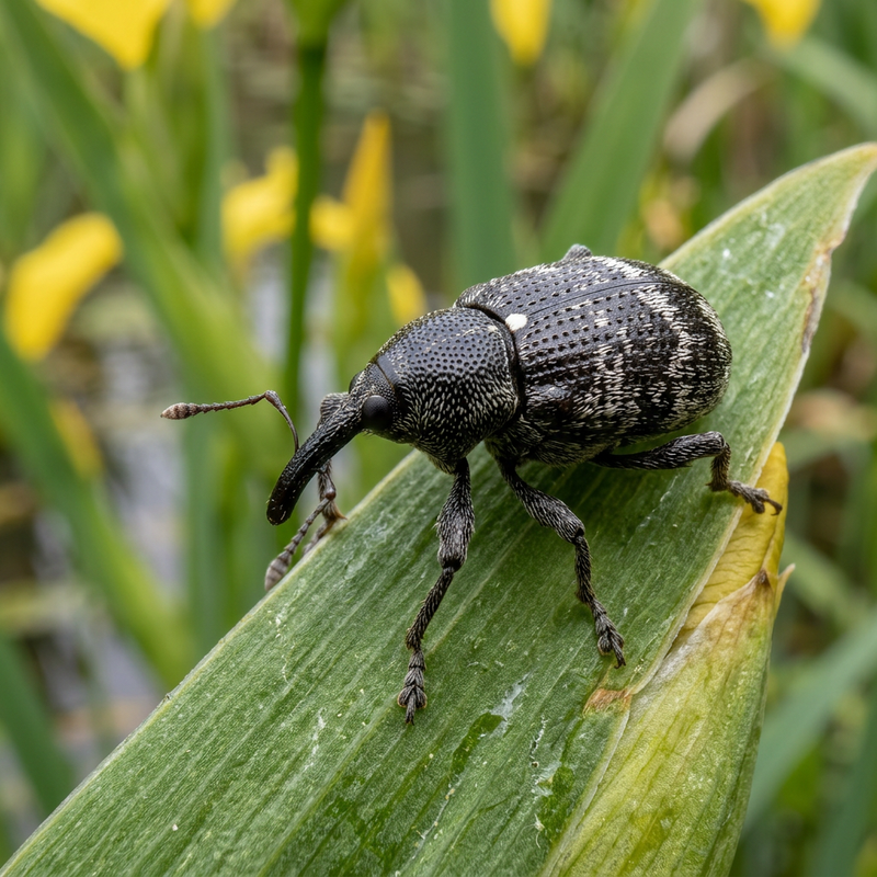 Iris-Rüsselkäfer