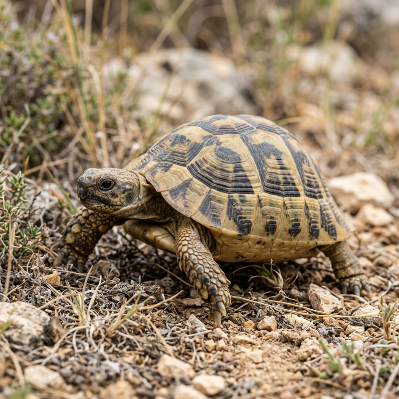 Maurische Landschildkröte