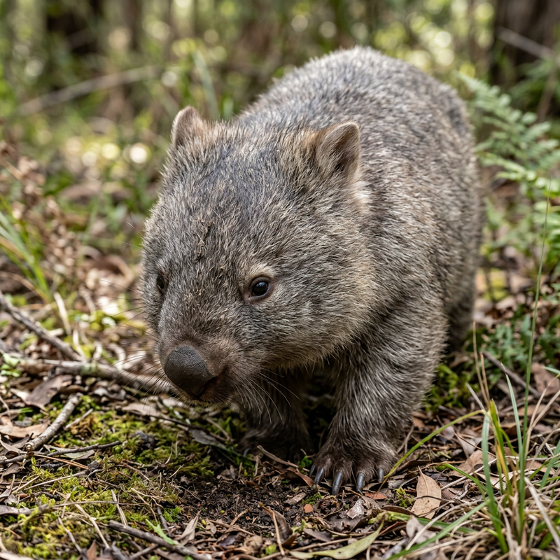 Nacktnasenwombat