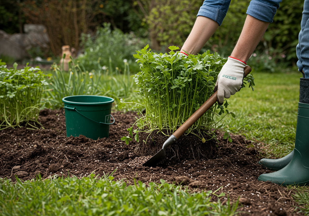 Neudorff Azet GartenKalk — Anwendungs-Szene