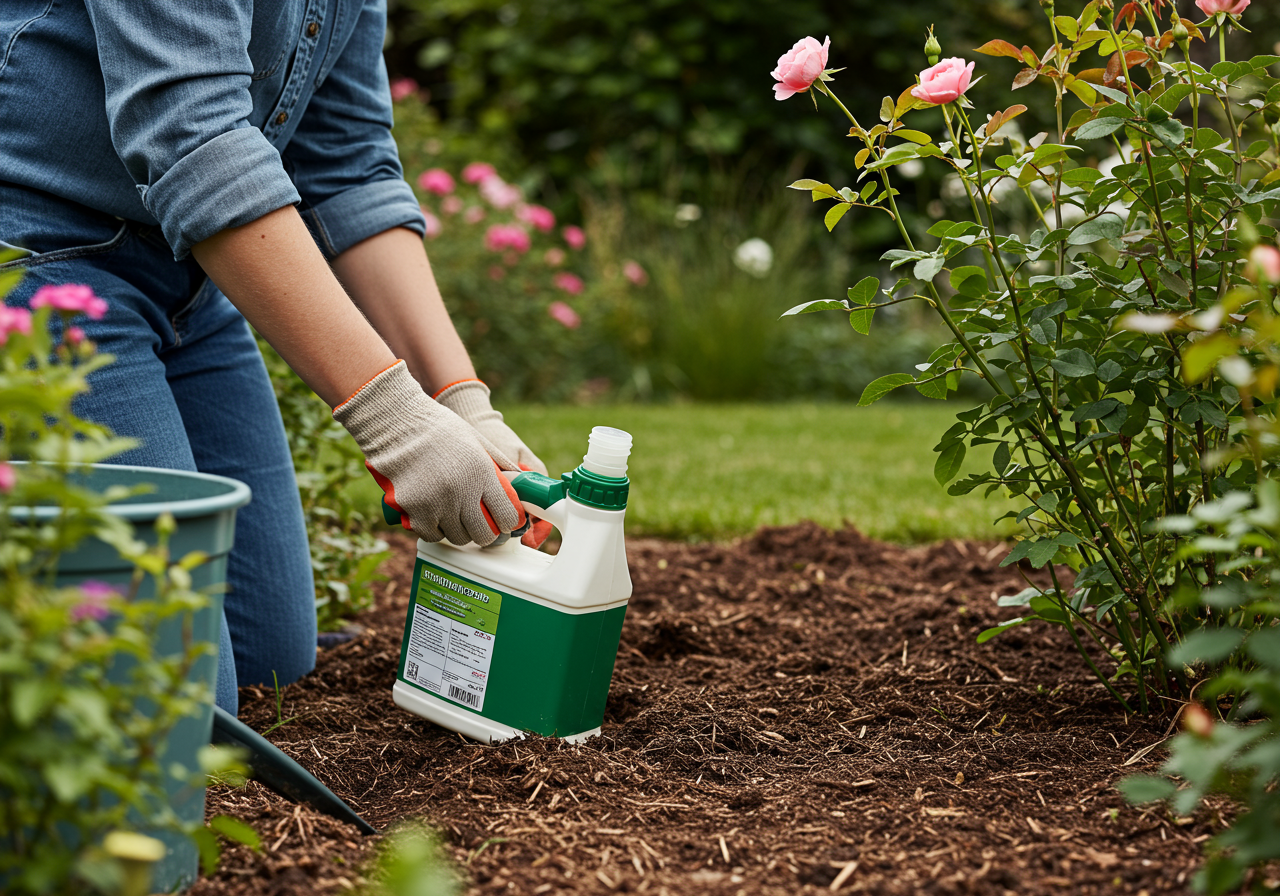 Neudorff Neudorff BioKraft Vitalkur für Rosen — Anwendungs-Szene