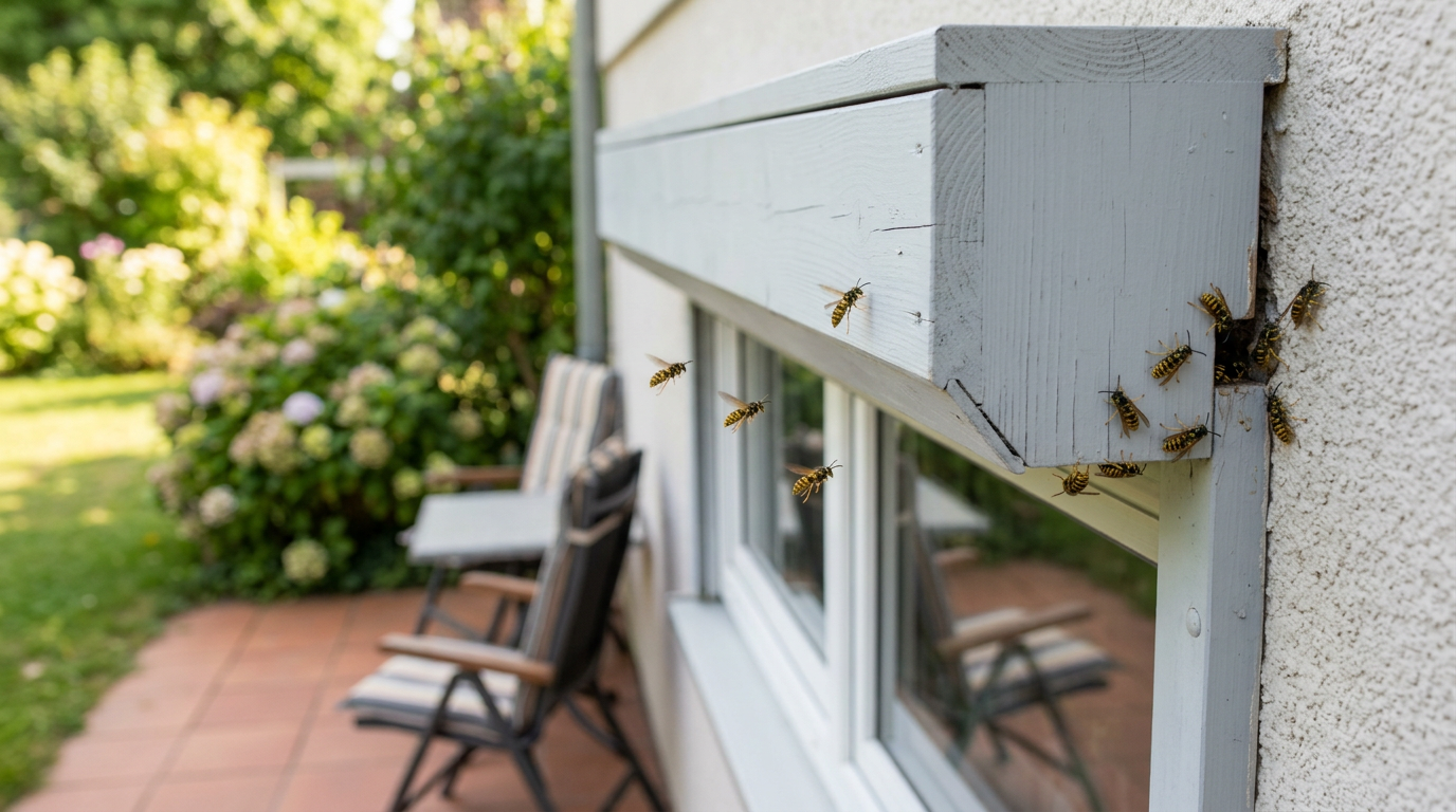 Neudorff Permanent WespenTURBOSpray — realistische Problem-Szene