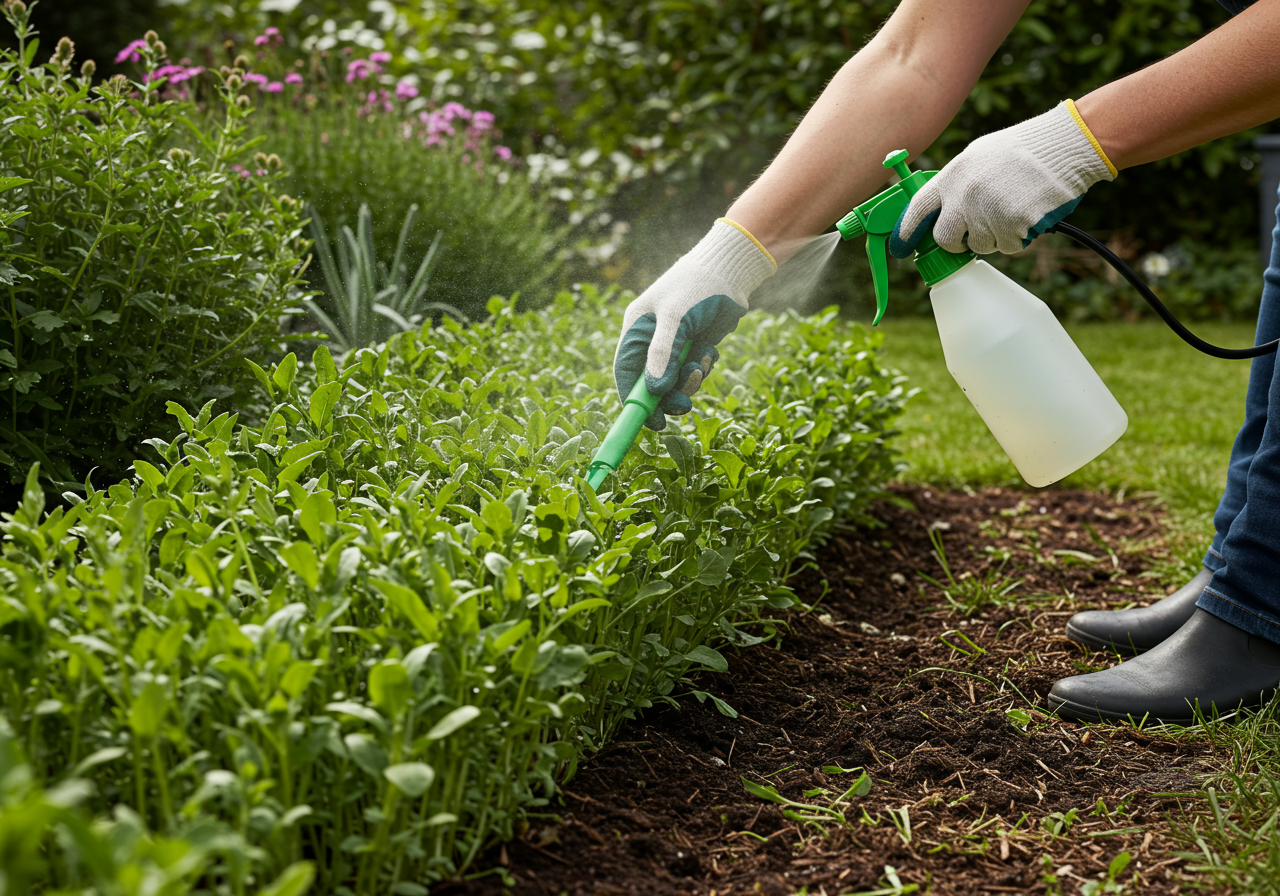 Neudorff Spruzit OrchideenSchädlingsSpray — Anwendungs-Szene