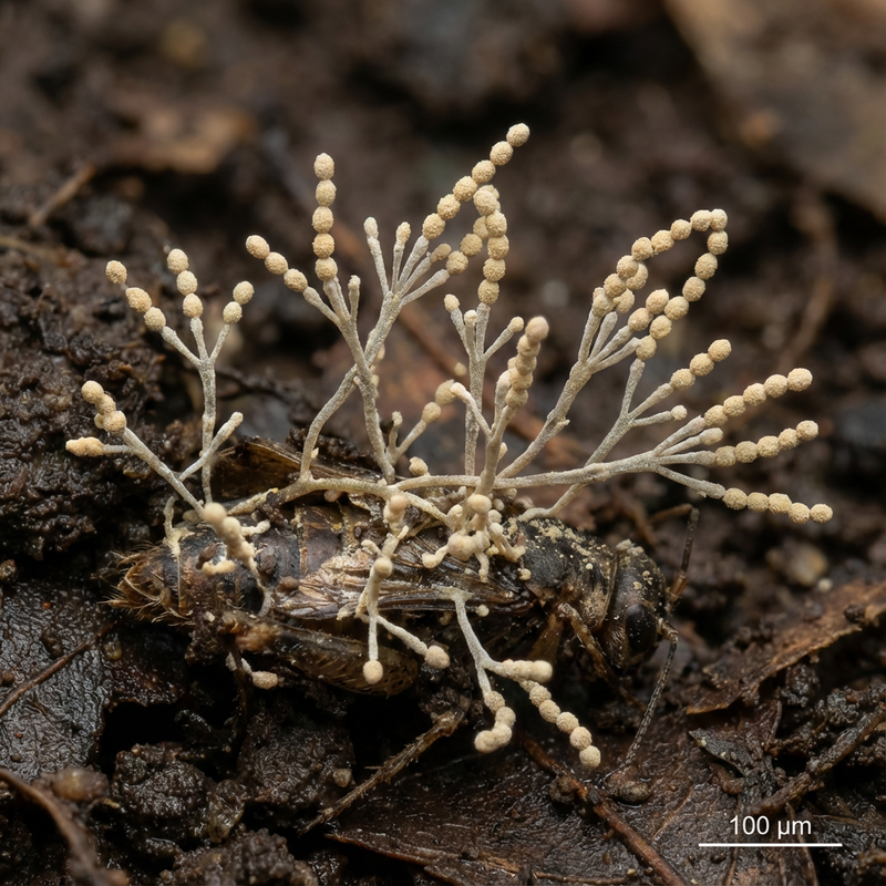 Paecilomyces-Schimmelpilz