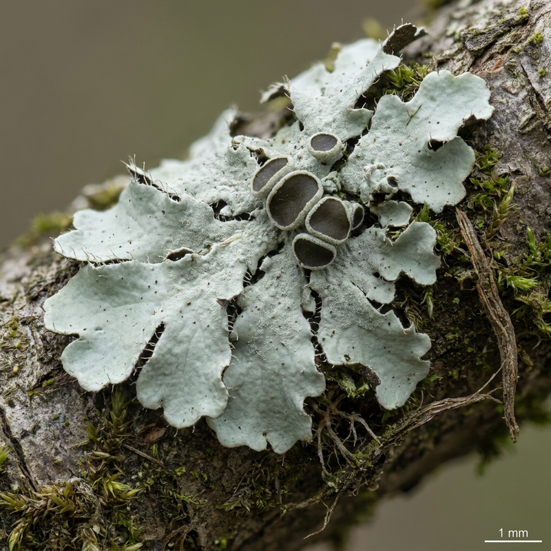 Physcia-Flechte