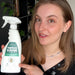 Silberkraft Teppichkäferspray – Spray wird auf Teppich und Textilien gesprüht, um Teppichkäfer und Larven effektiv zu bekämpfen