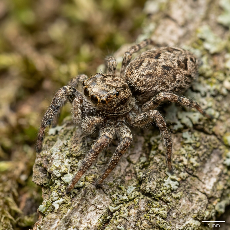 Rinden-Springspinne