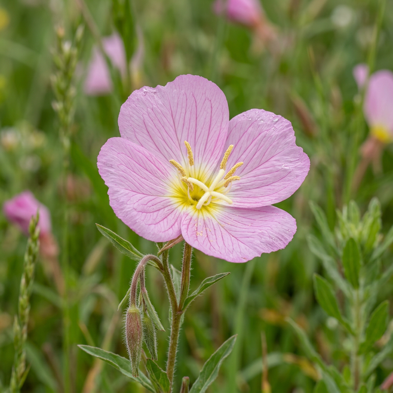Rosa Nachtkerze