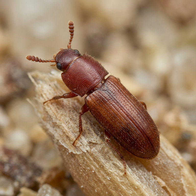 Rotbrauner Reismehlkäfer