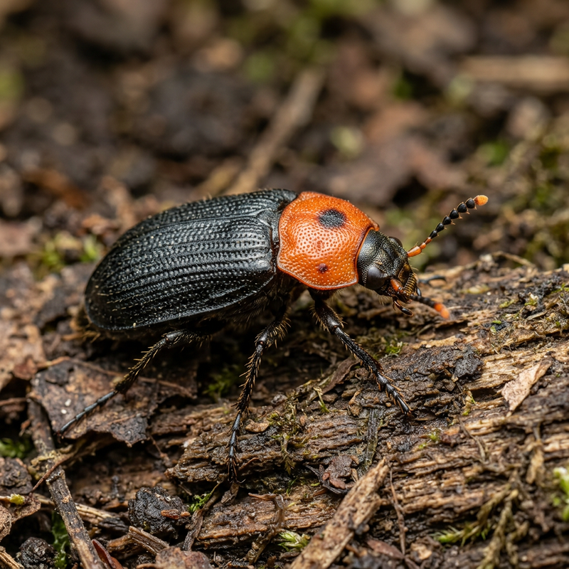 Roter Aaskäfer